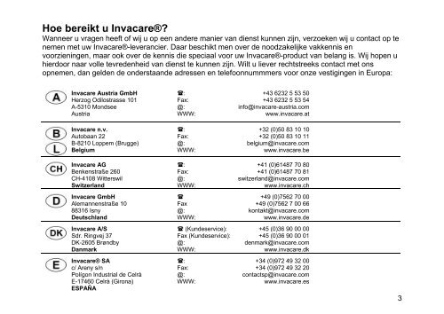 Invacare® Comet, CometHD & CometAlpine