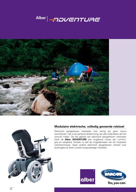 Folder Elektrische rolstoelen NL 2012_Adventure.pdf - Invacare