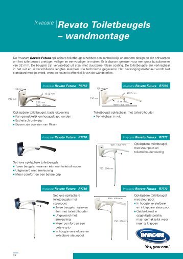 Revato toiletbeugels wandmontage brochure feb 2011.pdf - Invacare