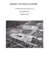 Appendix D - FCT Campus Tour and Maps - Arrowhead High School