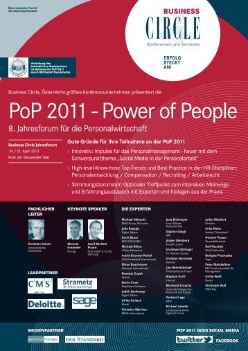 PoP 2011 - Deloitte Human Capital News