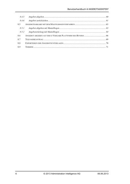 Handbuch AI ANGEBOTSASSISTENT 2.7 - Administration ...