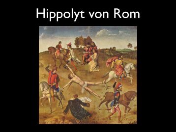 Hippolyt von Rom