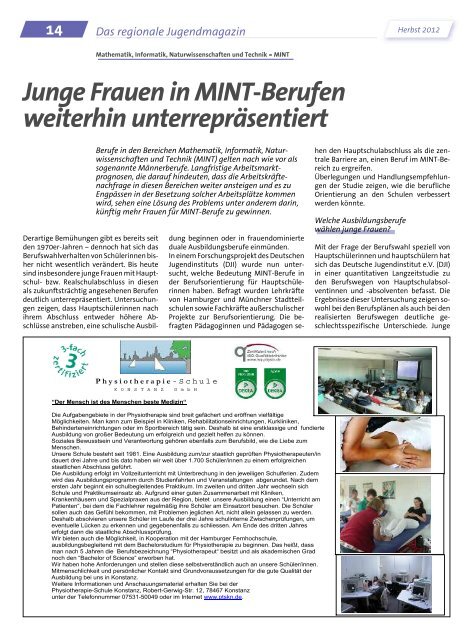 Ausbildung bei der EBZ Gruppe Ravensburg Junge ... - aubi4you