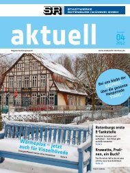 Ausgabe 04/2012 - Stadtwerke Rotenburg