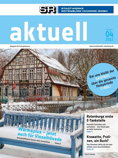 Ausgabe 04/2012 - Stadtwerke Rotenburg