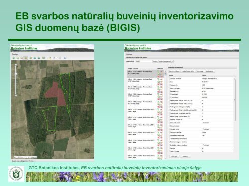 EB svarbos buveinių inventorizavimo pilotinio projekto rezultatai ir ...