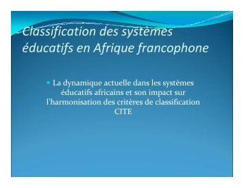 (Microsoft PowerPoint - Difficult\351s de classification Ens sup en ...