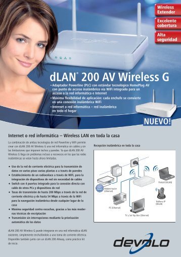 dLAN® 200 AV  Wireless G - Devolo