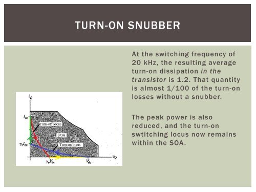 Snubber Circuits