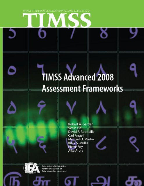 TIMSS Advanced 2008 Assessment Frameworks - TIMSS and ...