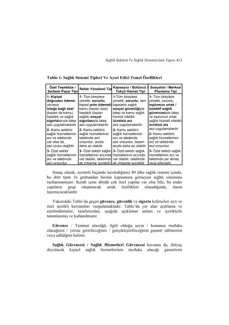 5- SaÄlÄ±k Sek. YapÄ±sÄ± 2005 - SaÄlÄ±k Ä°daresi BÃ¶lÃ¼mÃ¼ - Hacettepe ...