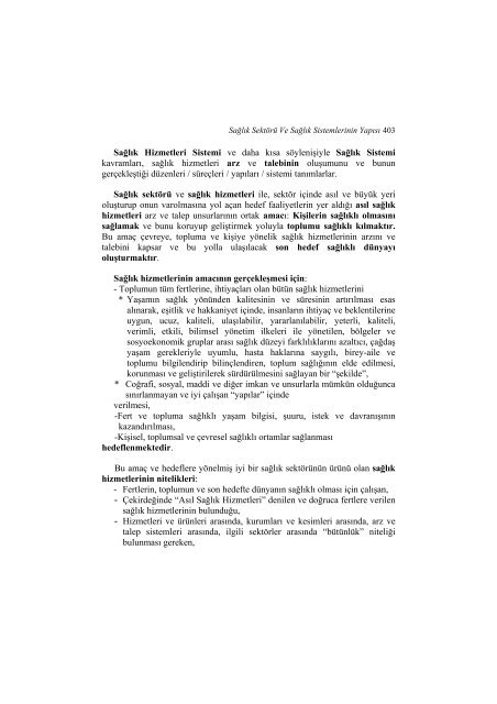 5- SaÄlÄ±k Sek. YapÄ±sÄ± 2005 - SaÄlÄ±k Ä°daresi BÃ¶lÃ¼mÃ¼ - Hacettepe ...