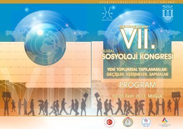 7. Ulusal Sosyoloji Kongresi ProgramÄ±