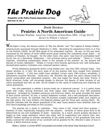 2004 Summer/Fall issue - Native Prairies Association of Texas