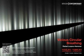 Vicious Circular Breathing - Borusan Contemporary