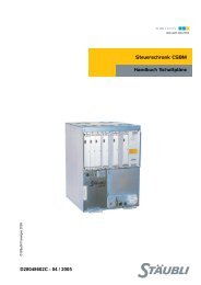 Steuerschrank CS8M Handbuch Schaltpläne ... - eule-roboter.de