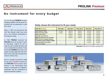 Promax Prolink 4C Premium - CN Rood