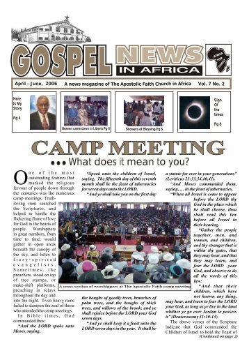 VOL 7 NO 2.CDR - Apostolic Faith, West & Central Africa