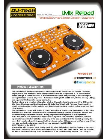 i-Mix Reload - DJ-Tech