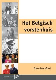 Het Belgisch vorstenhuis - Koninklijk Legermuseum