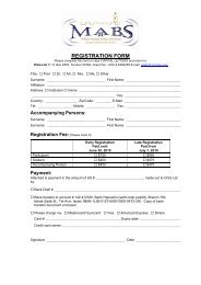 REGISTRATION FORM - Ortra