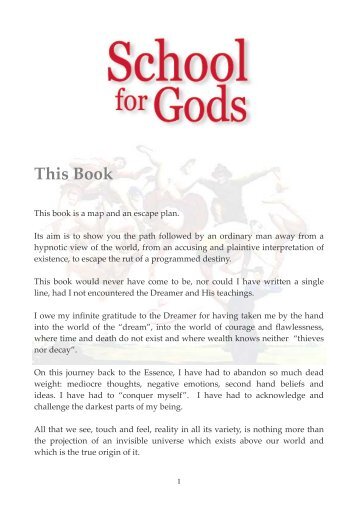 This Book - The School for Gods