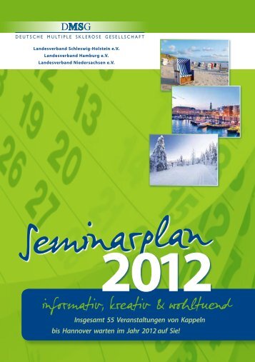 Seminarplan 2012 - DMSG Hamburg
