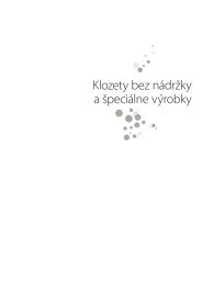 Klozety bez nÃ¡drÅ¾ky a Å¡peciÃ¡lne vÃ½robky - Stavmat IN