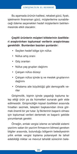 Girişimcilik El Kitabı