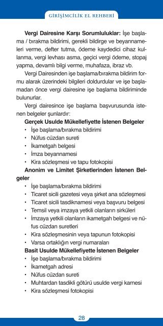 Girişimcilik El Kitabı