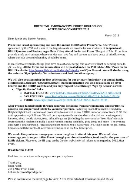 Parent letter 2012 and AP rules _1_.pdf - Brecksville-Broadview ...