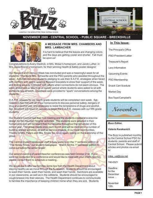 Nov 09 Buzz Newsletter.pdf - Brecksville-Broadview Heights City ...