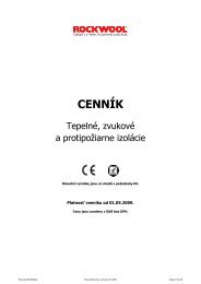 CENNÍK - Ravago