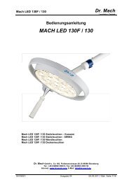 MACH LED 130F / 130 - Dr. Mach