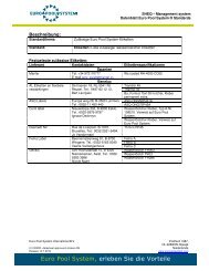 Datenblatt zulässige Etiketten - Euro Pool System