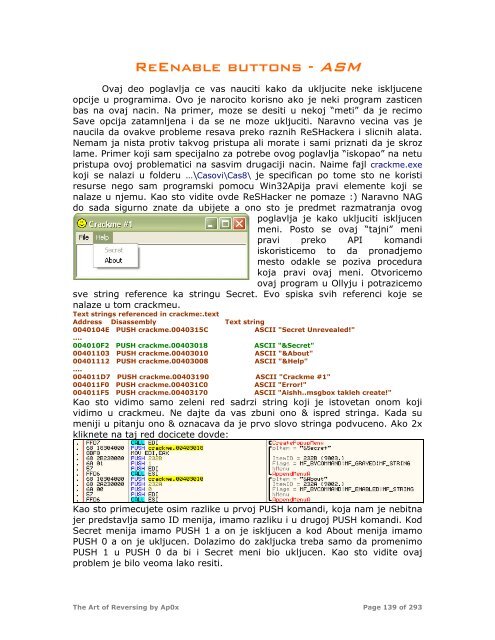 The Art of Reversing by Ap0x - Tutoriali.org