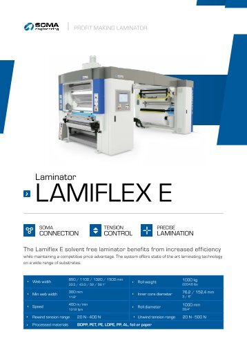 lamiflex e - Soma spol.s.r.o.