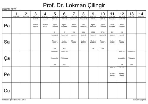 Prof. Dr. Lokman Ãilingir