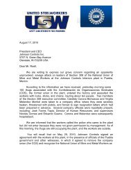 August 17, 2010 President and CEO Johnson Controls ... - USW 10-1