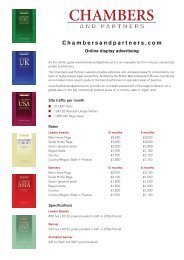 Information pack pdf - Chambers and Partners