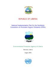 republic of liberia - Stockholm Convention on Persistent Organic ...