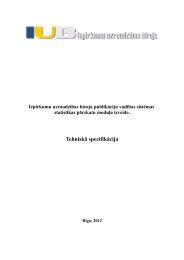 TehniskÄ specifikÄcija - Iepirkumu uzraudzÄ«bas birojs