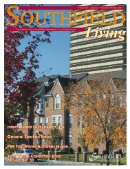 Southfield Living, Volume 11, Issue 2 Fall 2013/Winter 2014