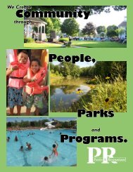 Community Programs. People, Parks - City of Southfield