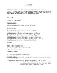 Regular Meeting Agenda - City of Southfield