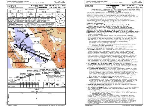 Ksfo Charts Jeppesen