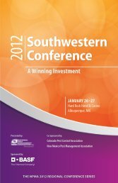 Southwestern Conference - National Pest Management Association
