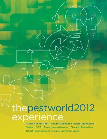 Download the Official PestWorld 2012 Program. - National Pest ...