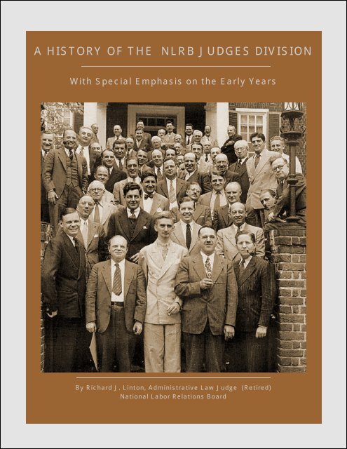 Judge's History 0, August 1, 2004 - National Labor Relations Board